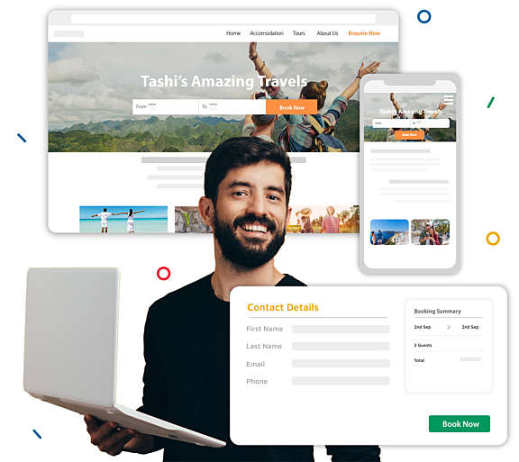 Best website design and builder for Motels